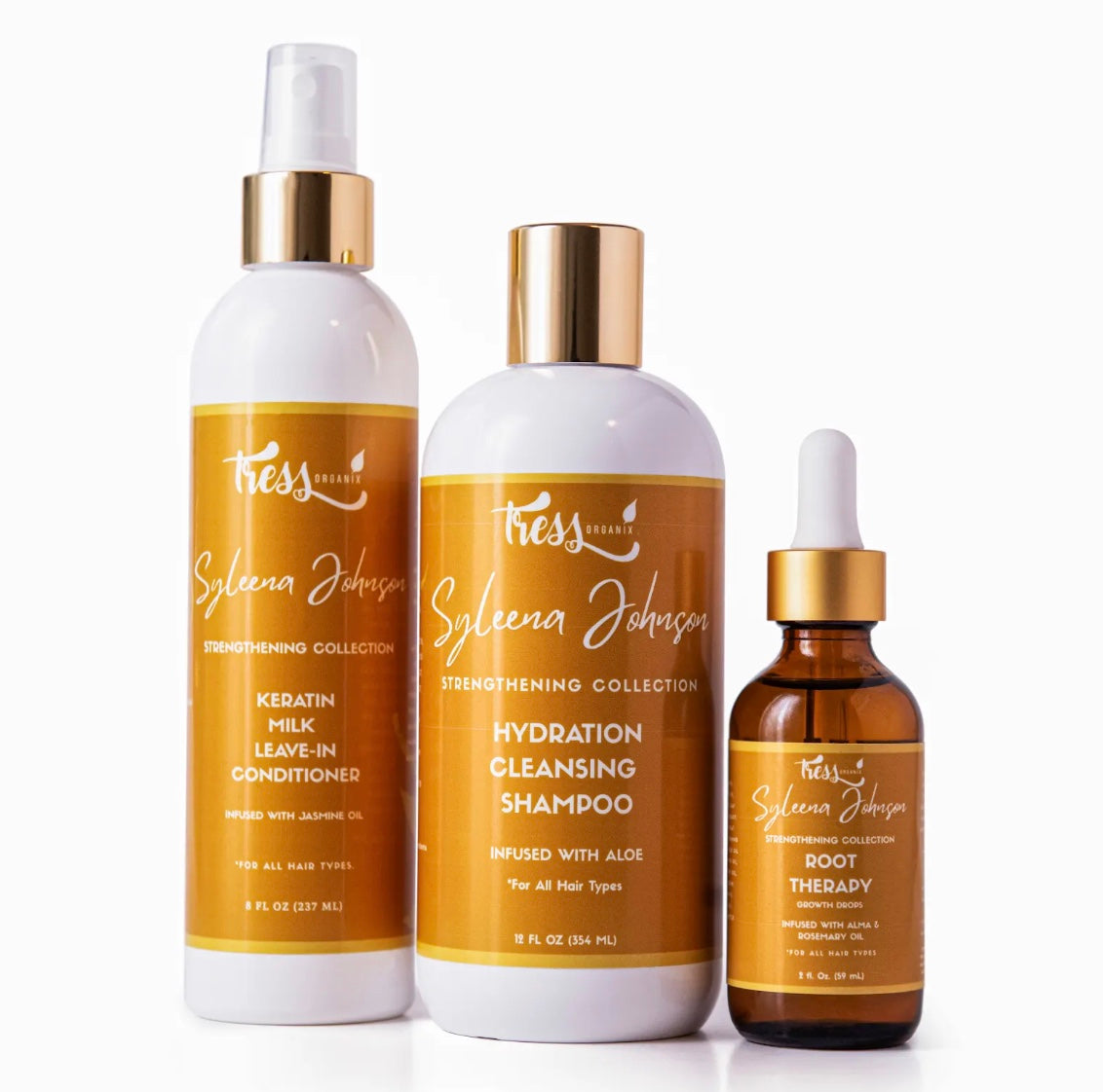 Leave-in conditioner, Cleansing Shampoo, Root Therapy Bundle